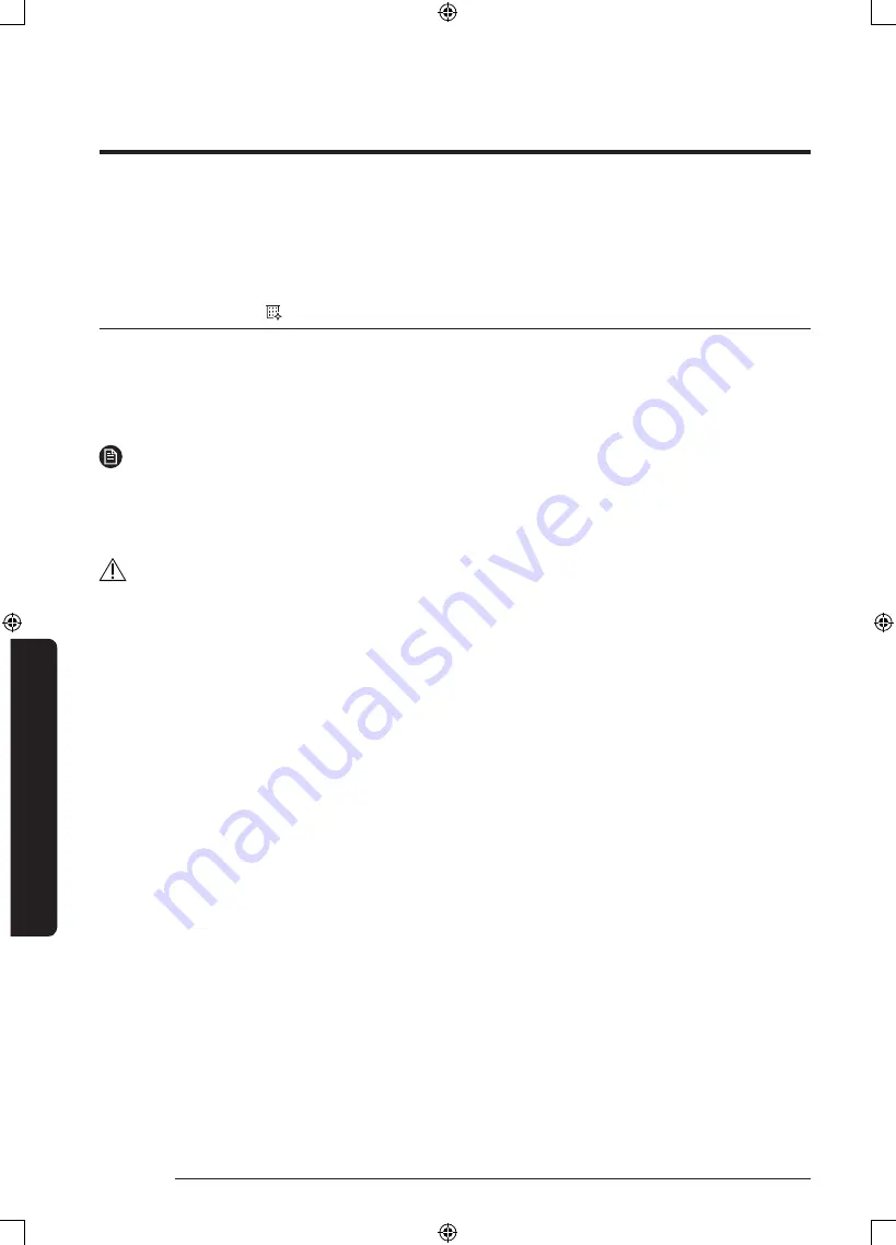 Samsung WD80M4 Series User Manual Download Page 38