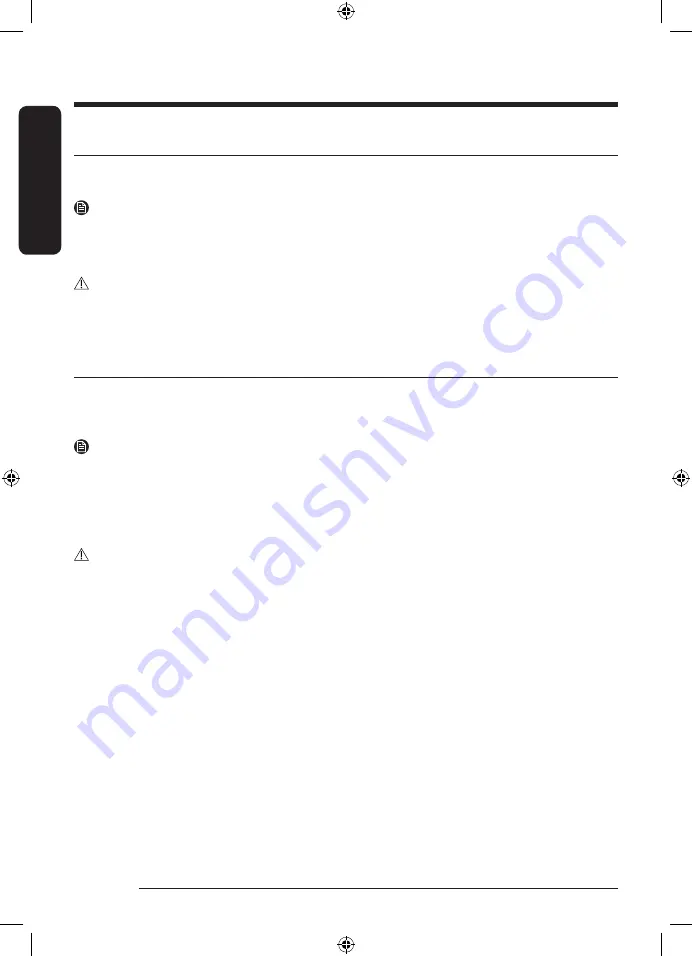 Samsung WD95T754DBT User Manual Download Page 32