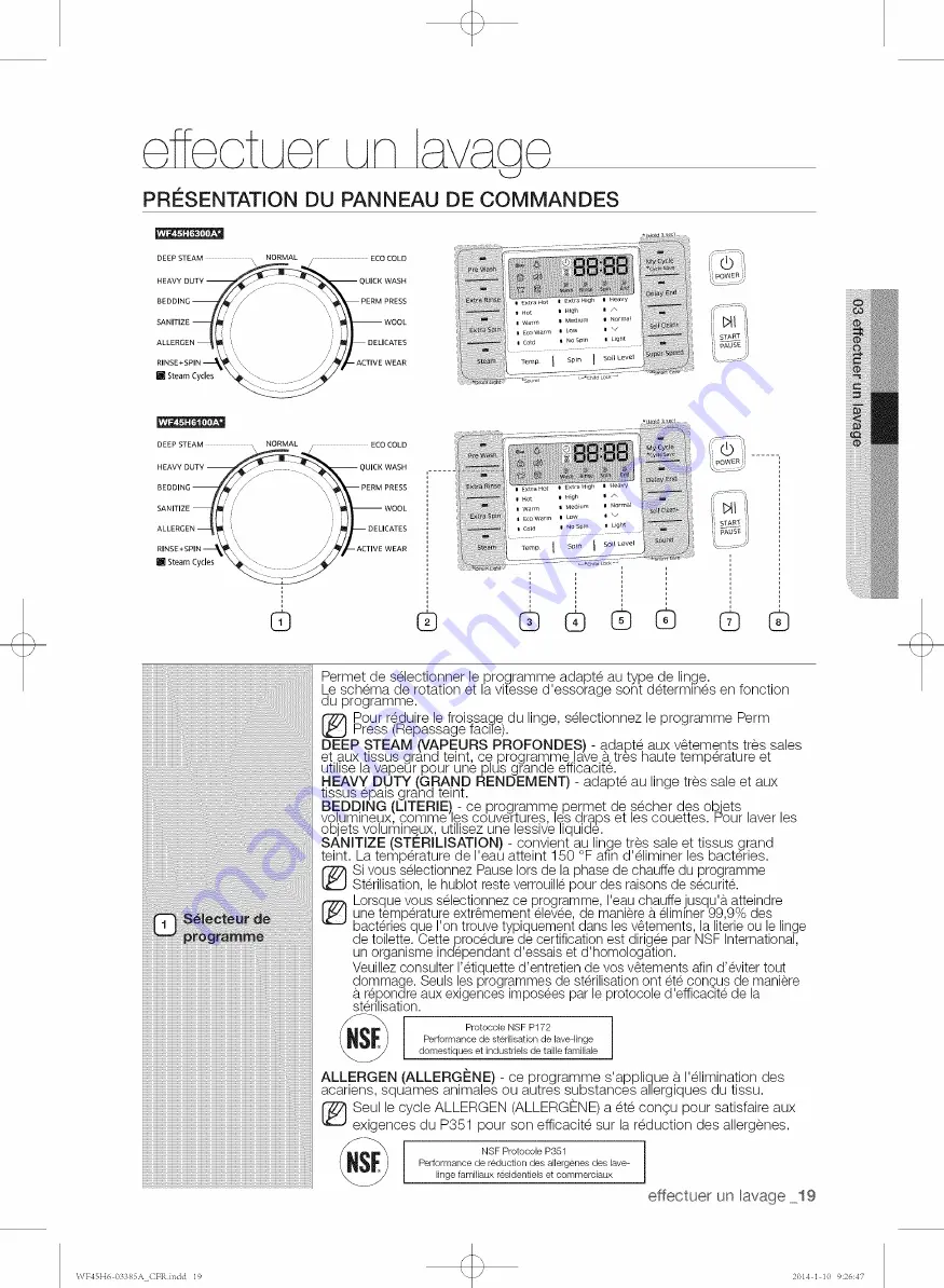 Samsung WF45H6300AG/A2-01 Скачать руководство пользователя страница 67