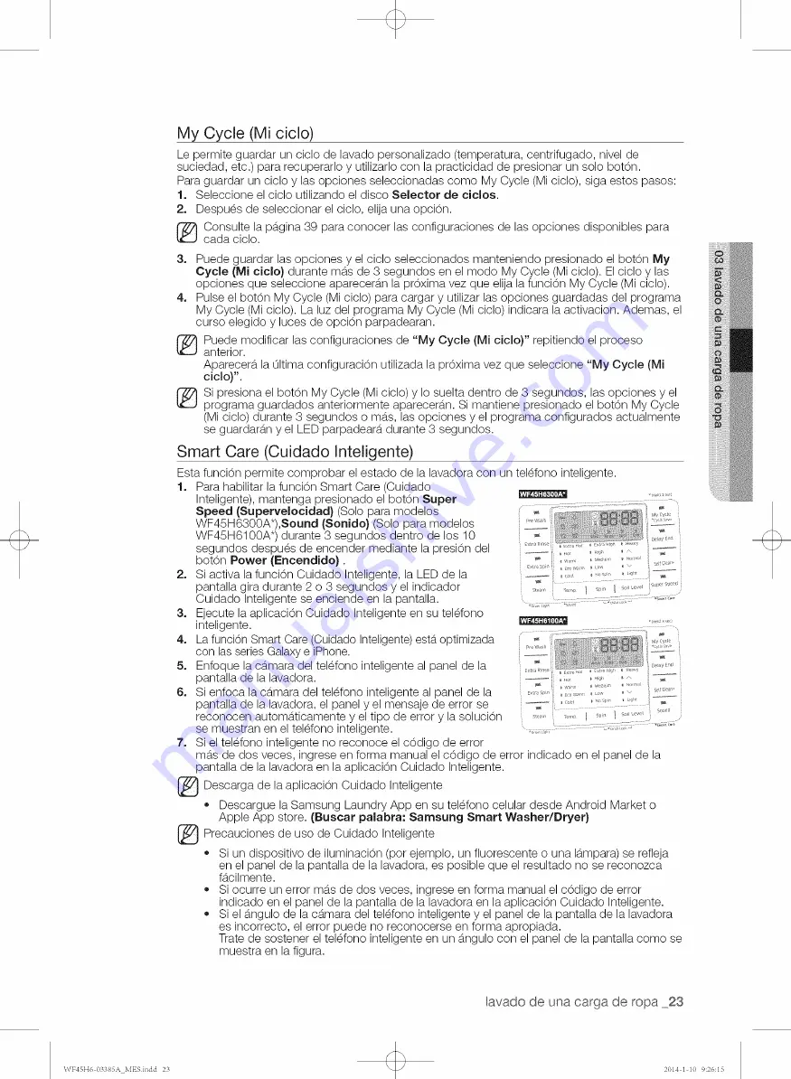 Samsung WF45H6300AG/A2-01 User Manual Download Page 119