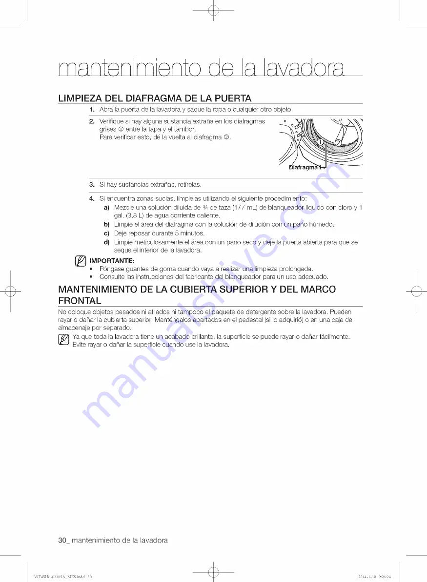 Samsung WF45H6300AG/A2-01 User Manual Download Page 126