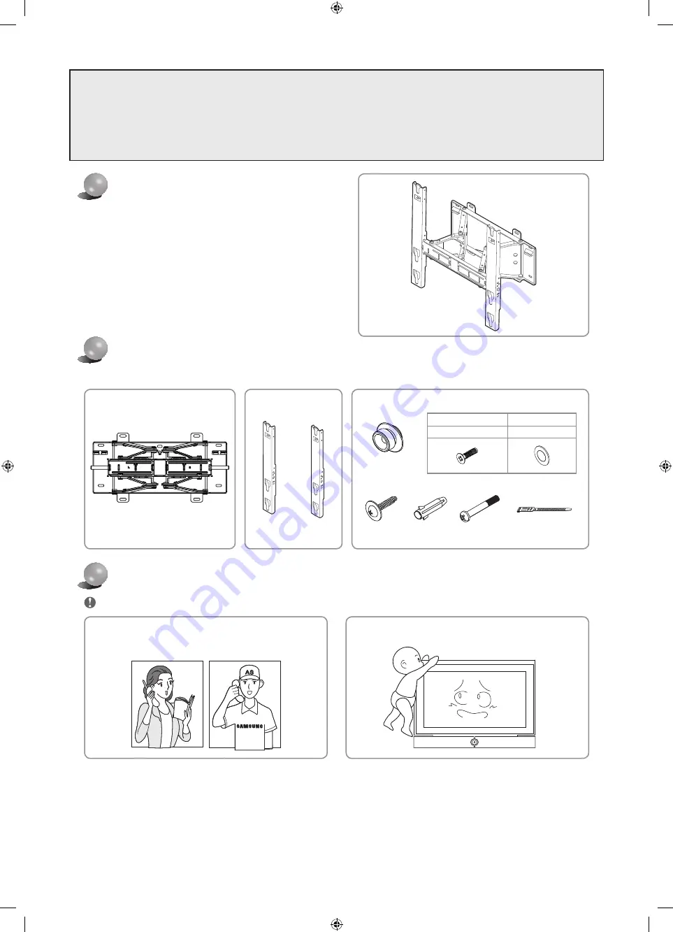 Samsung WMN4277TT Installation Manual Download Page 1