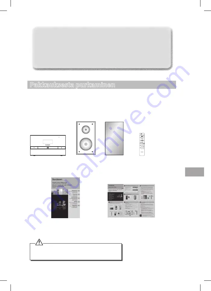 Sandstrom S1MDABI11E Instruction Manual Download Page 87