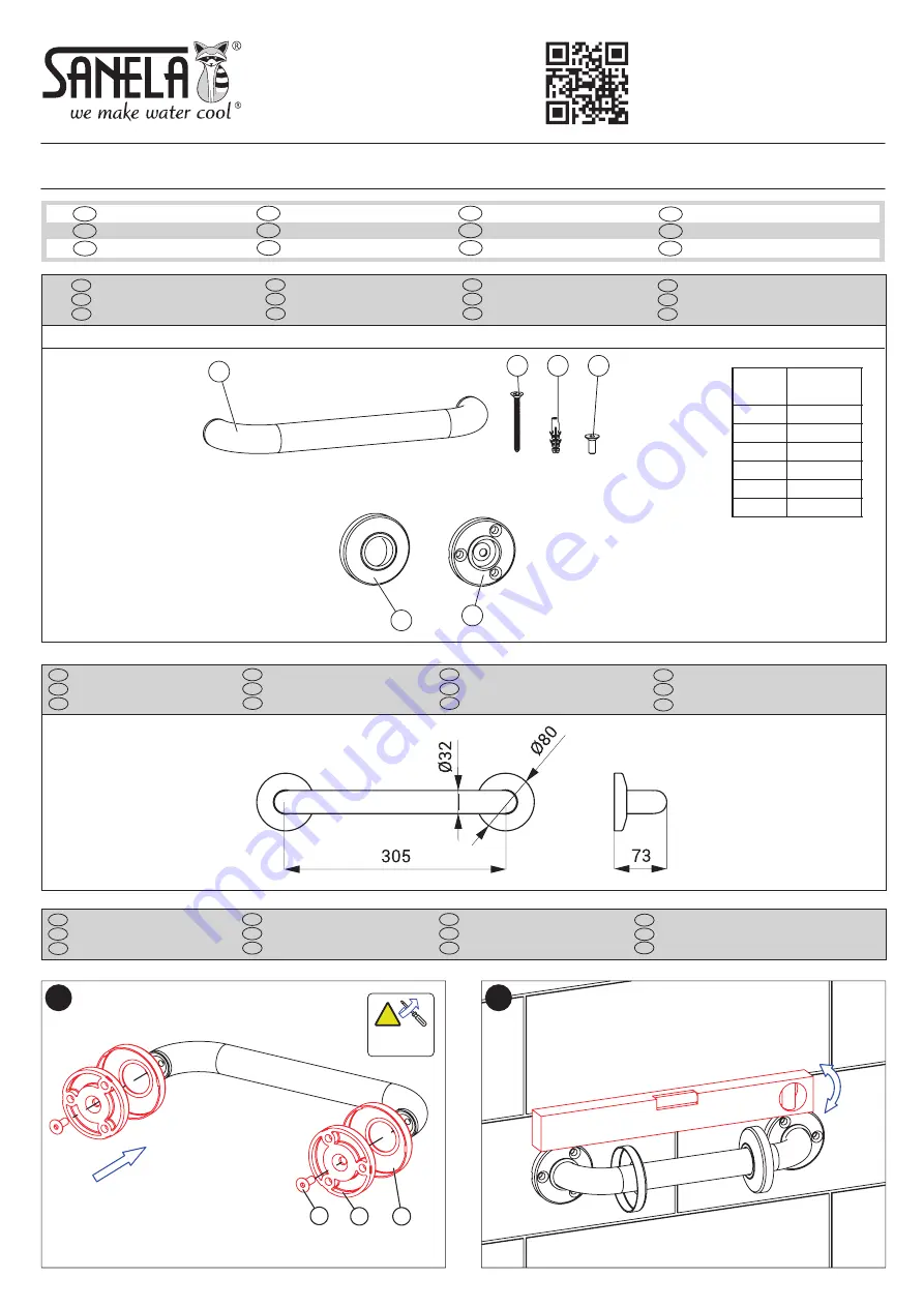 Sanela SLZM 10W Mounting Instructions Download Page 1