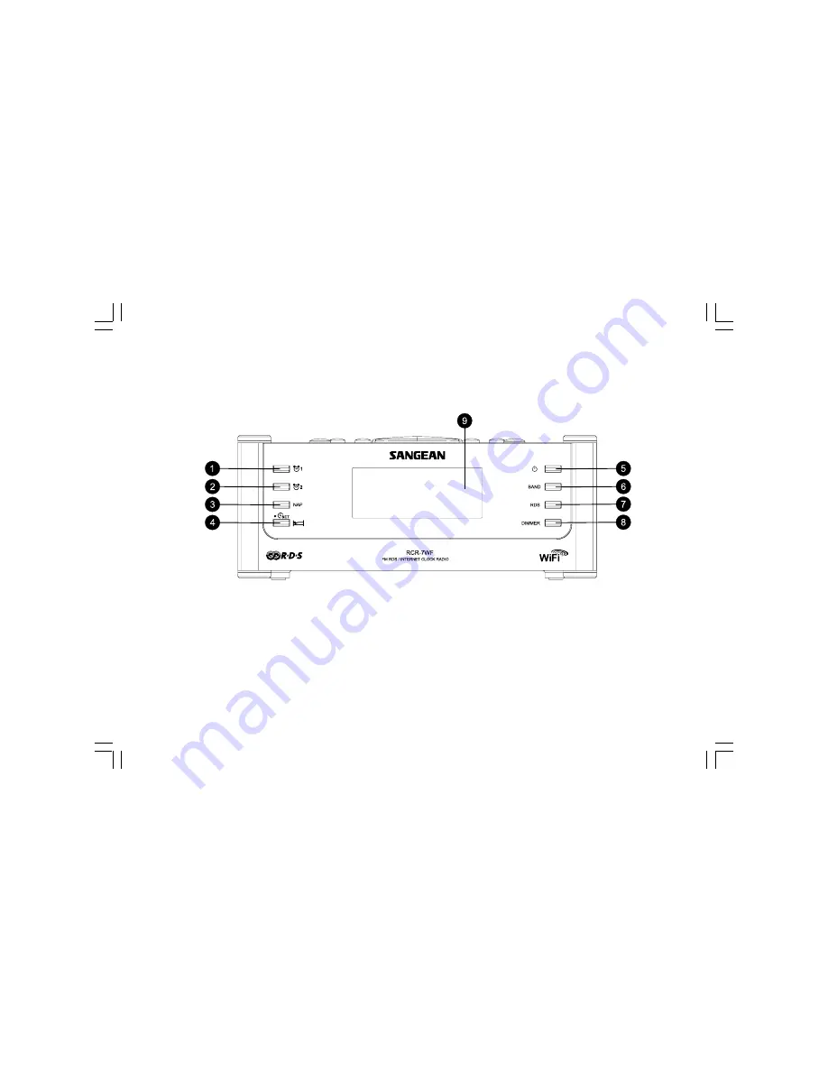 Sangean RCR-8WF Operating	 Instruction Download Page 86