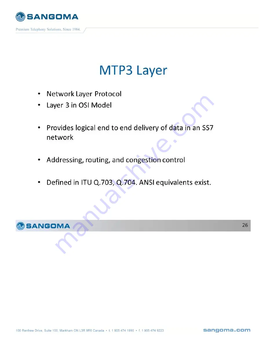 Sangoma Netborder SS7 User Manual Download Page 224