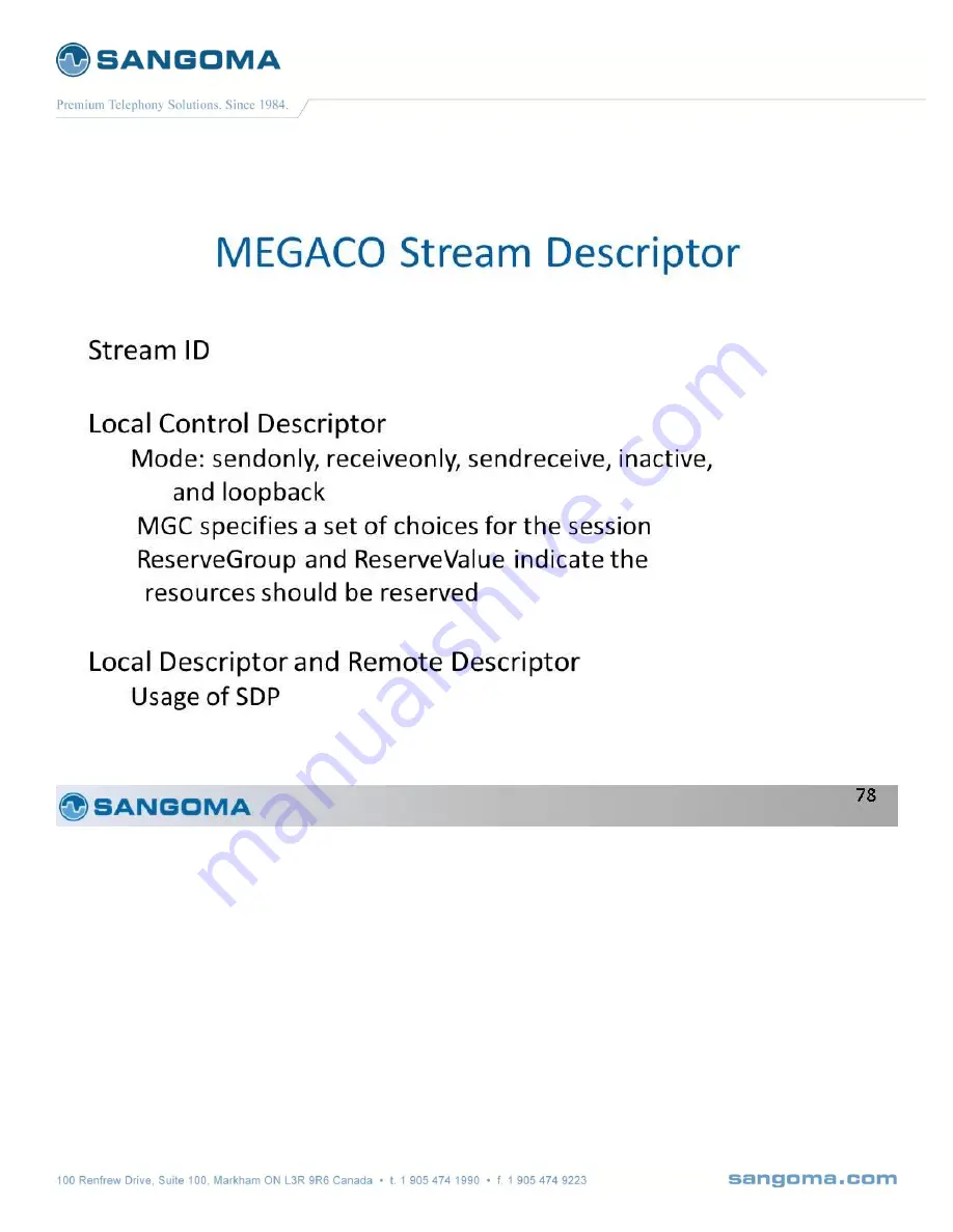 Sangoma Netborder SS7 User Manual Download Page 275