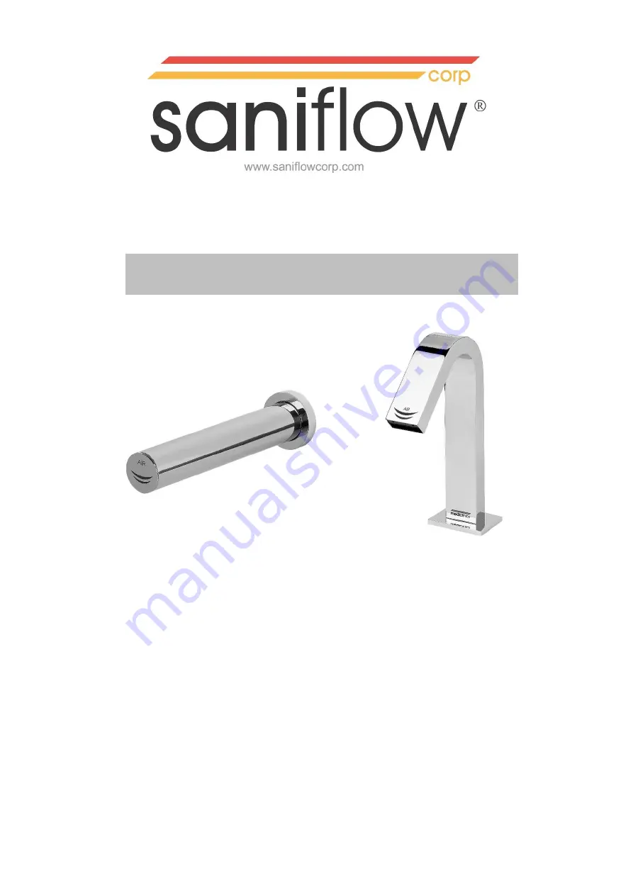 Saniflow M092A Nstallation And Operating Manual Download Page 1