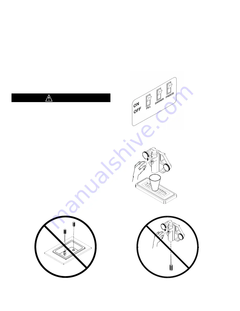 SaniServ WB Series Operation Manual Download Page 7