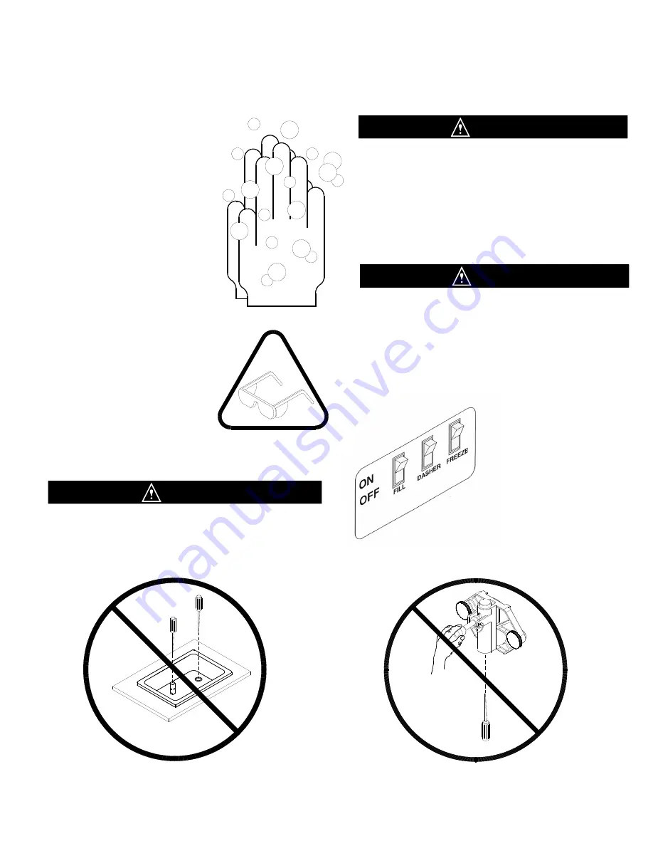 SaniServ WB Series Operation Manual Download Page 16