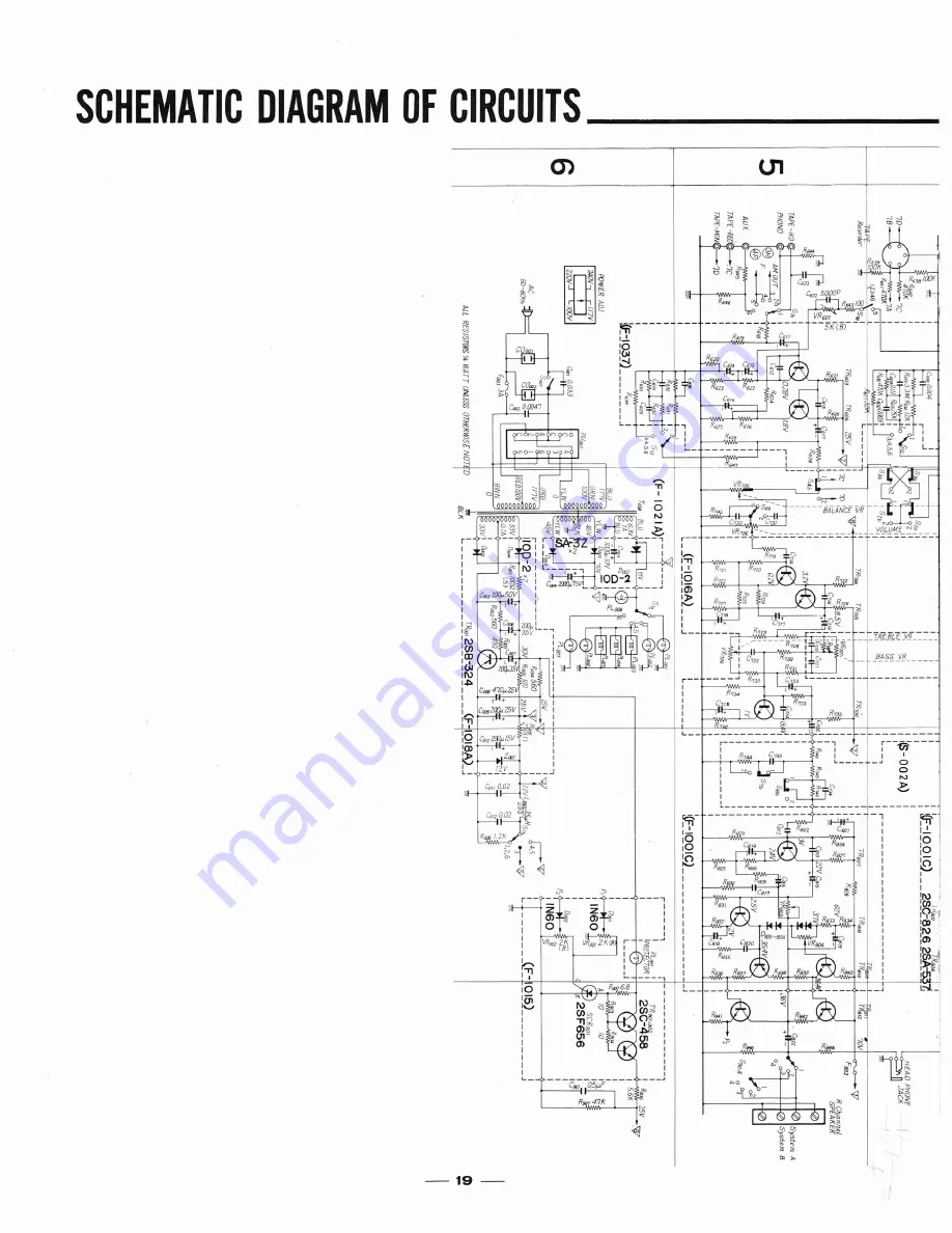 Sansui 2000 Service Manual Download Page 20