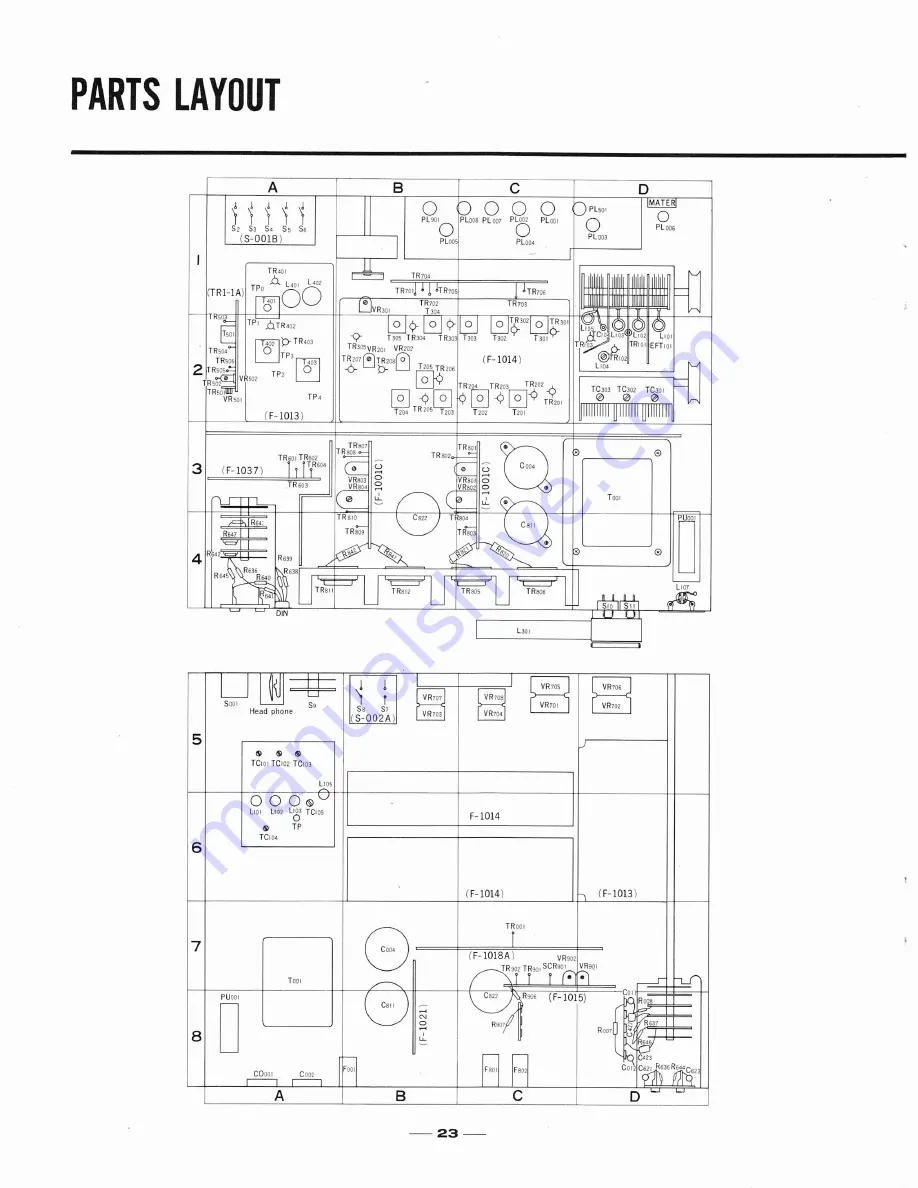 Sansui 2000 Service Manual Download Page 24