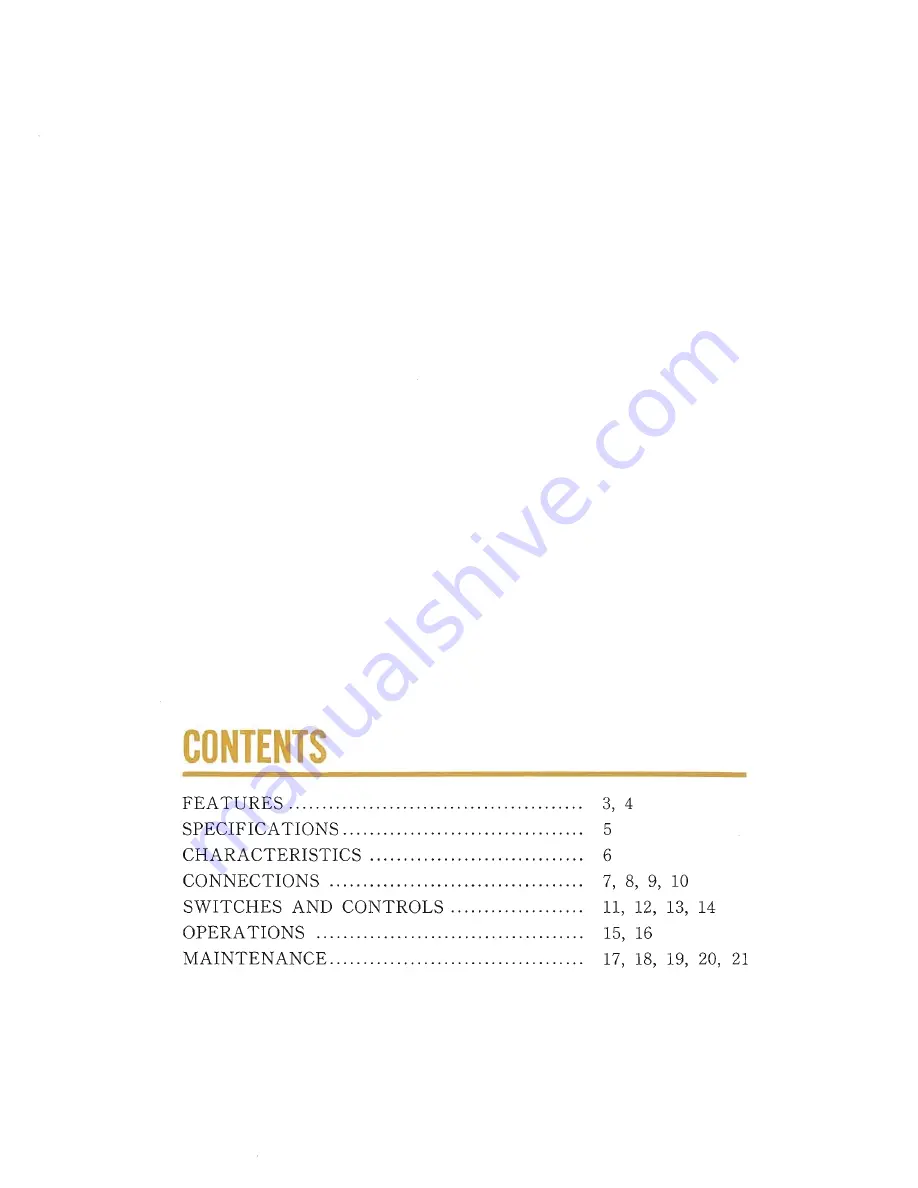 Sansui 3000 Operating Instructions Manual Download Page 2