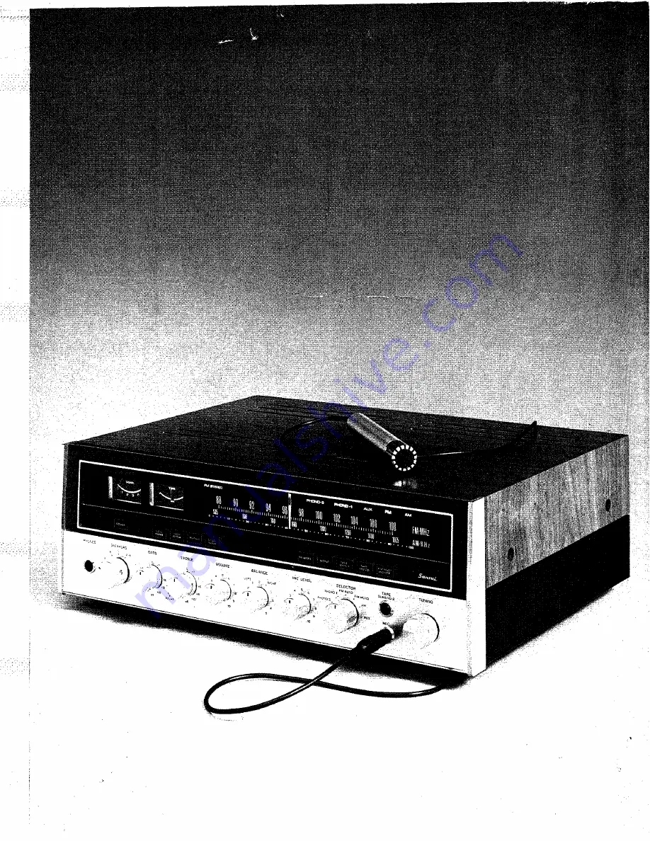 Sansui 7000 Скачать руководство пользователя страница 3