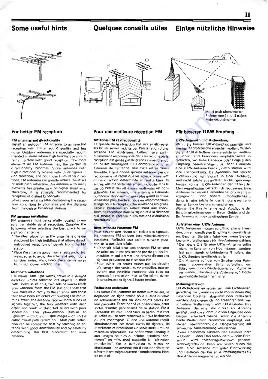 Sansui R-5 Operating Instructions Manual Download Page 11