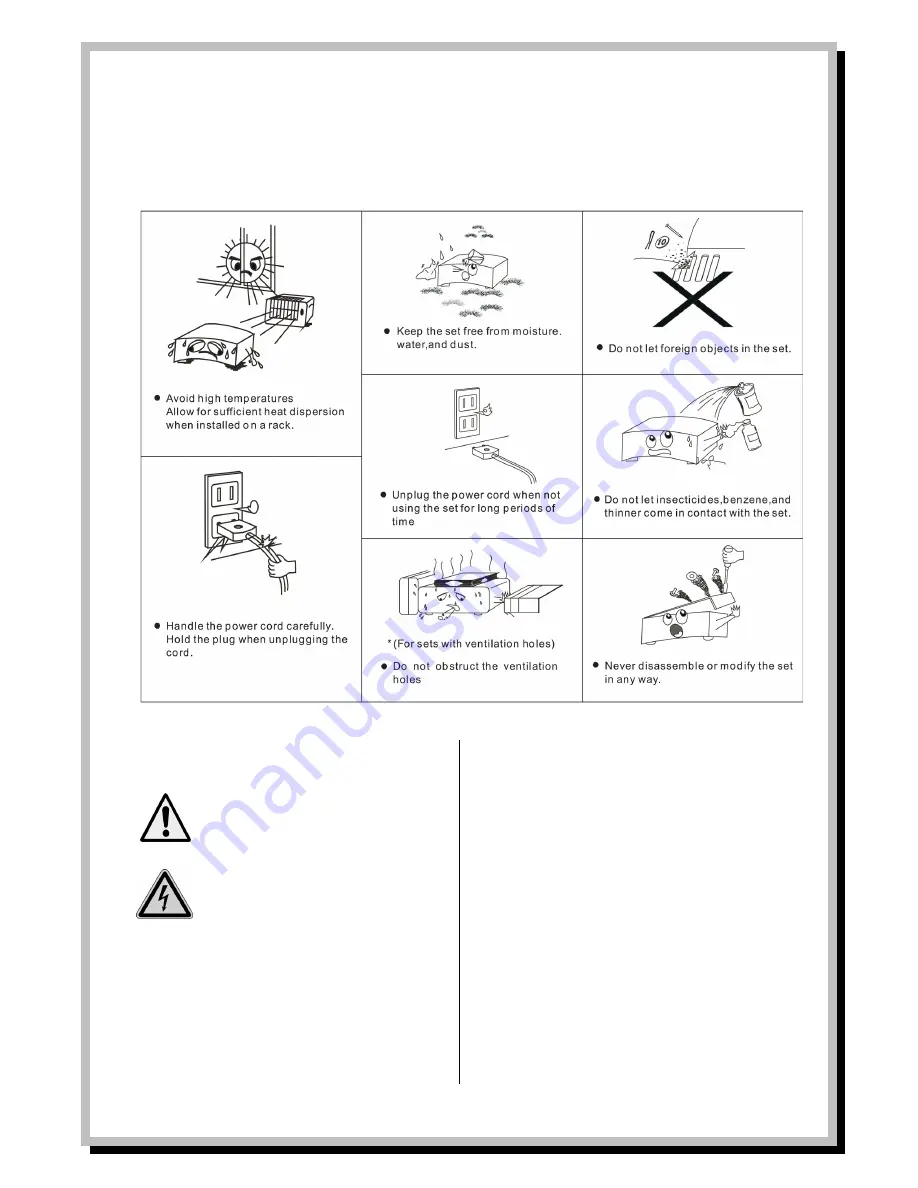 Sansui SAP201V User Manual Download Page 4