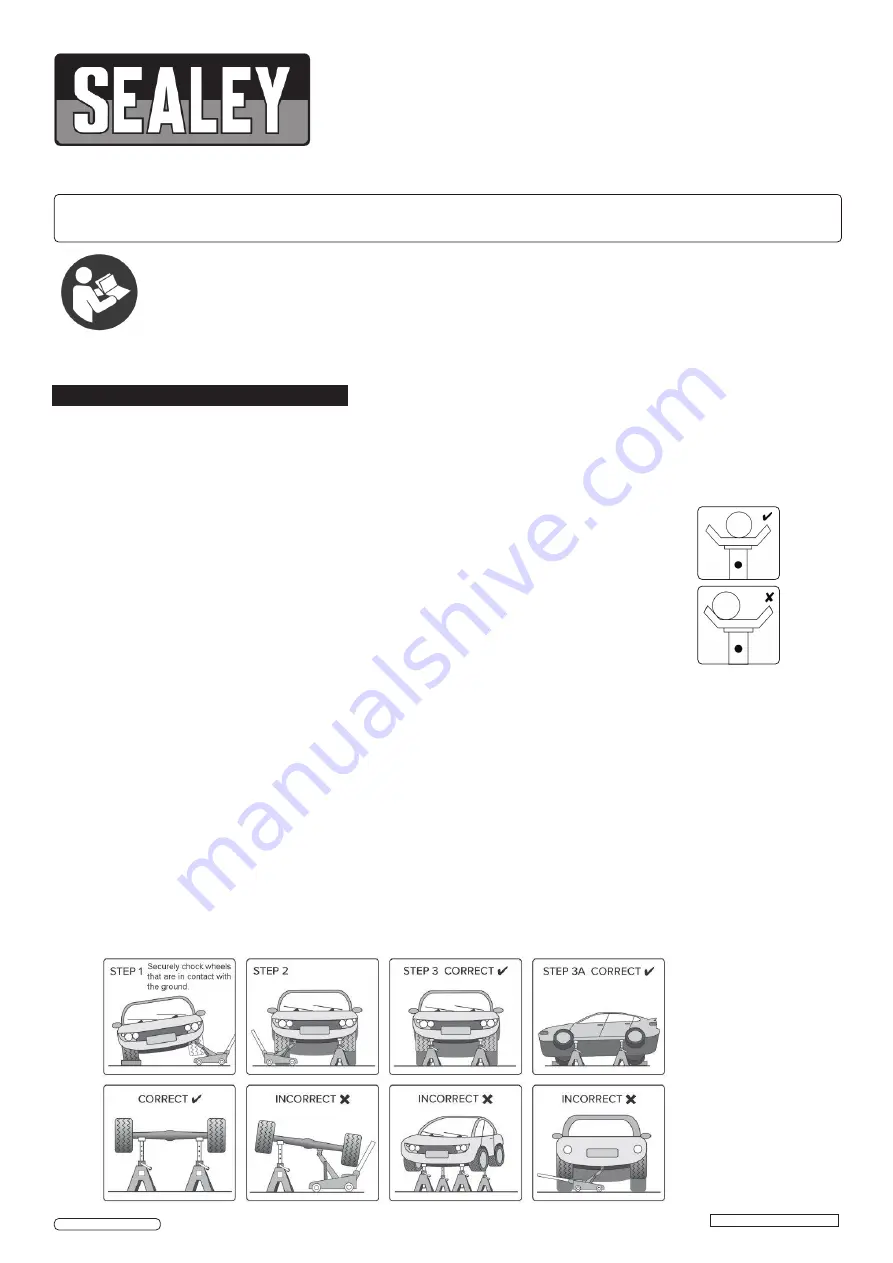 Sealey AS10 Quick Start Manual Download Page 1