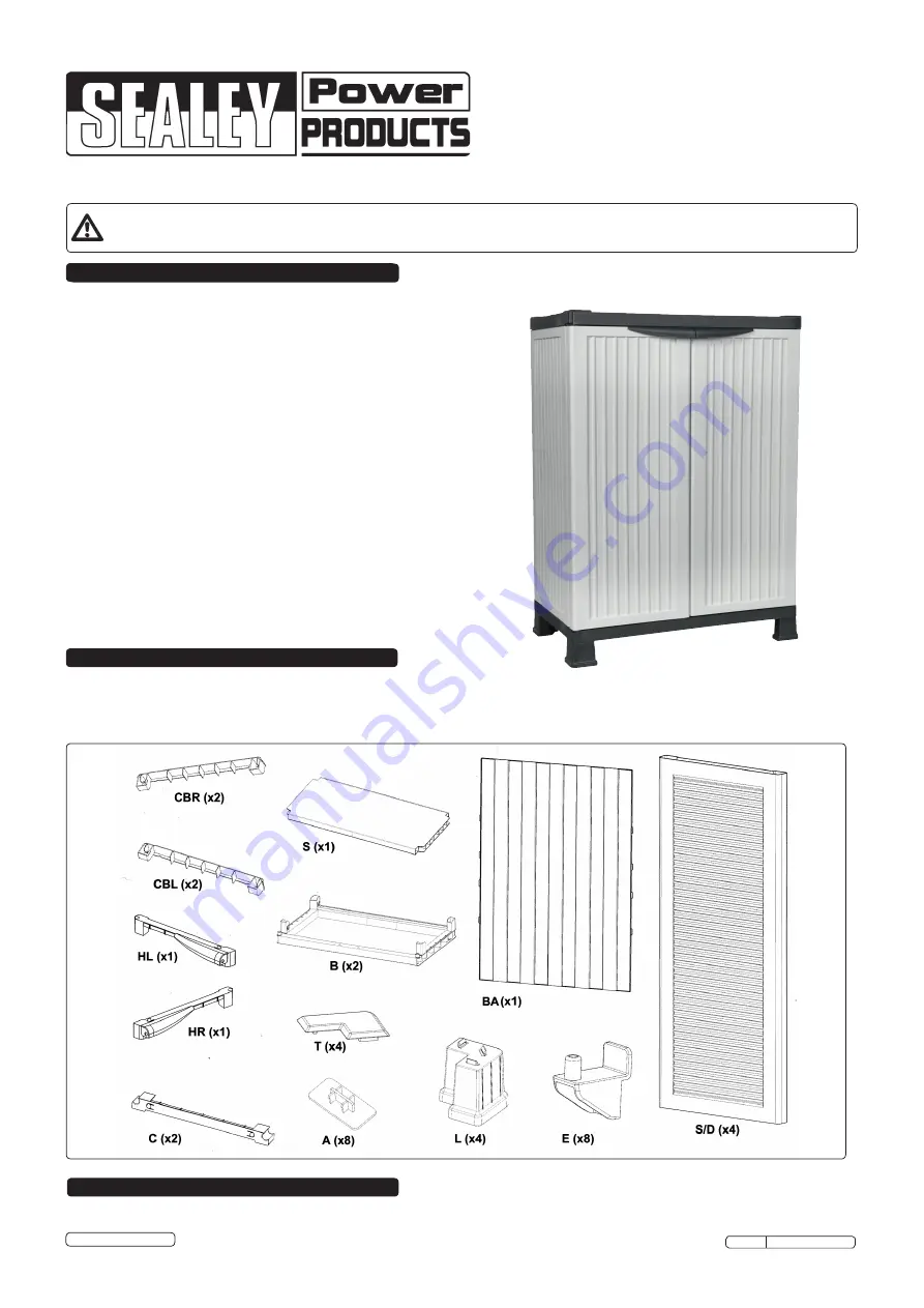 Sealey SC06 Instructions Download Page 1