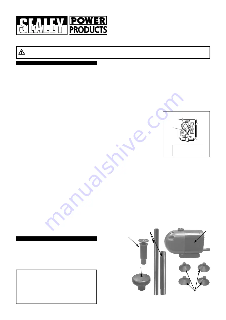 Sealey WPP1100 Instructions Download Page 1