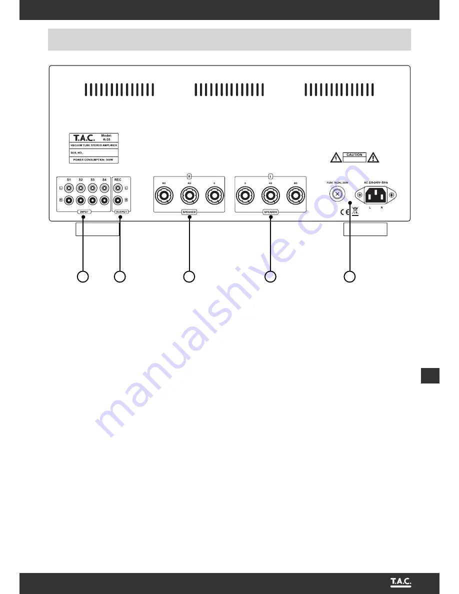 t.a.c. K-35 Instructions For Use Manual Download Page 29