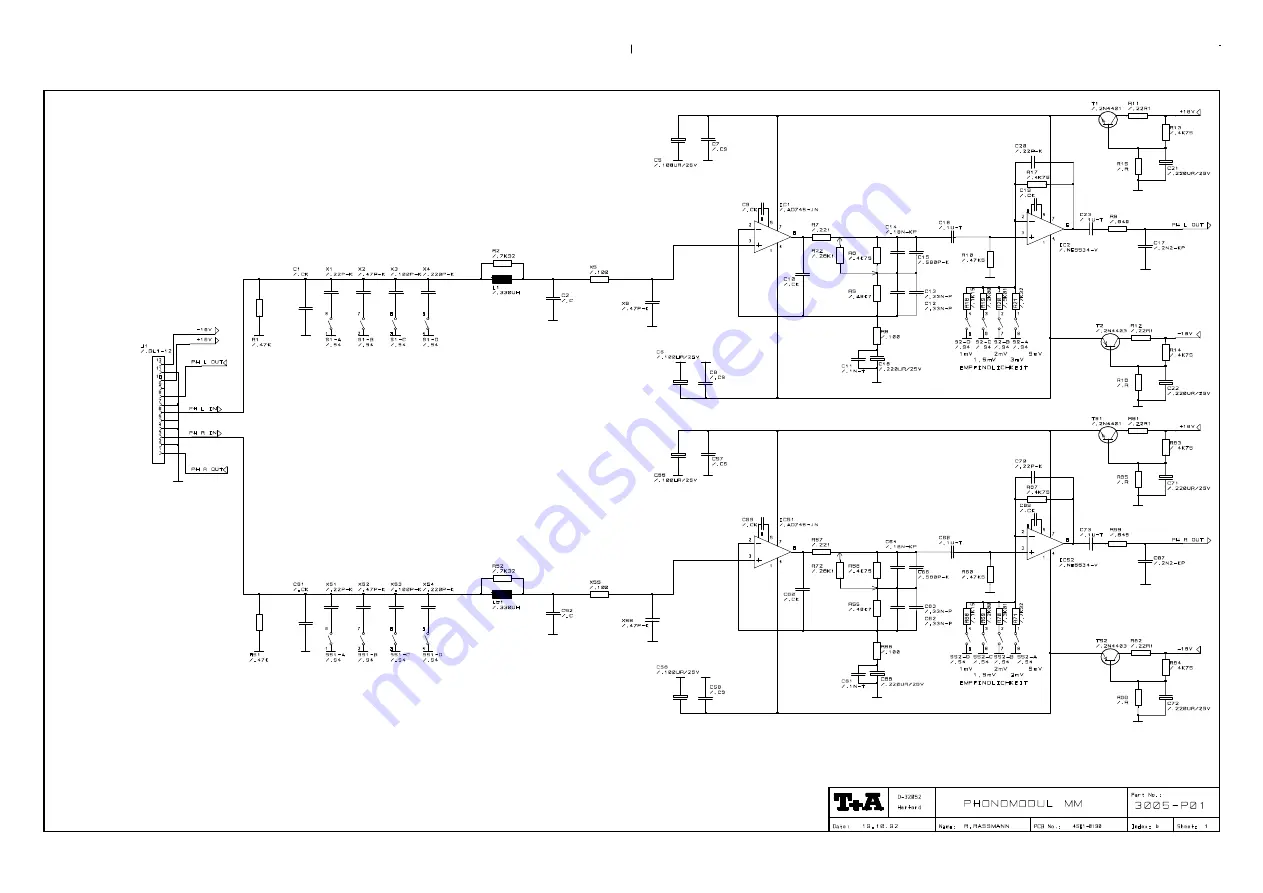 T+A Elektroakustik P 1230 R Скачать руководство пользователя страница 56