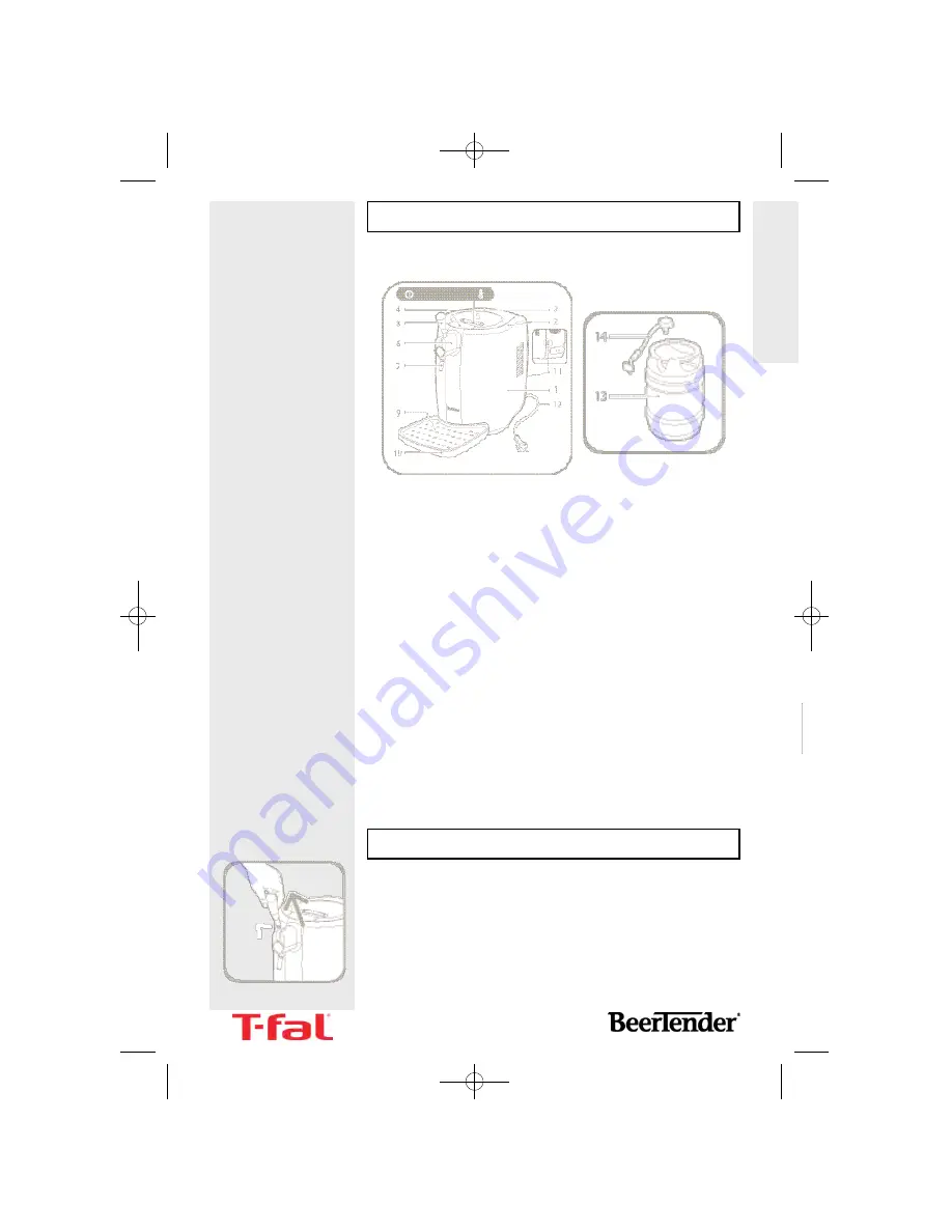 T-Fal BeerTender Скачать руководство пользователя страница 6