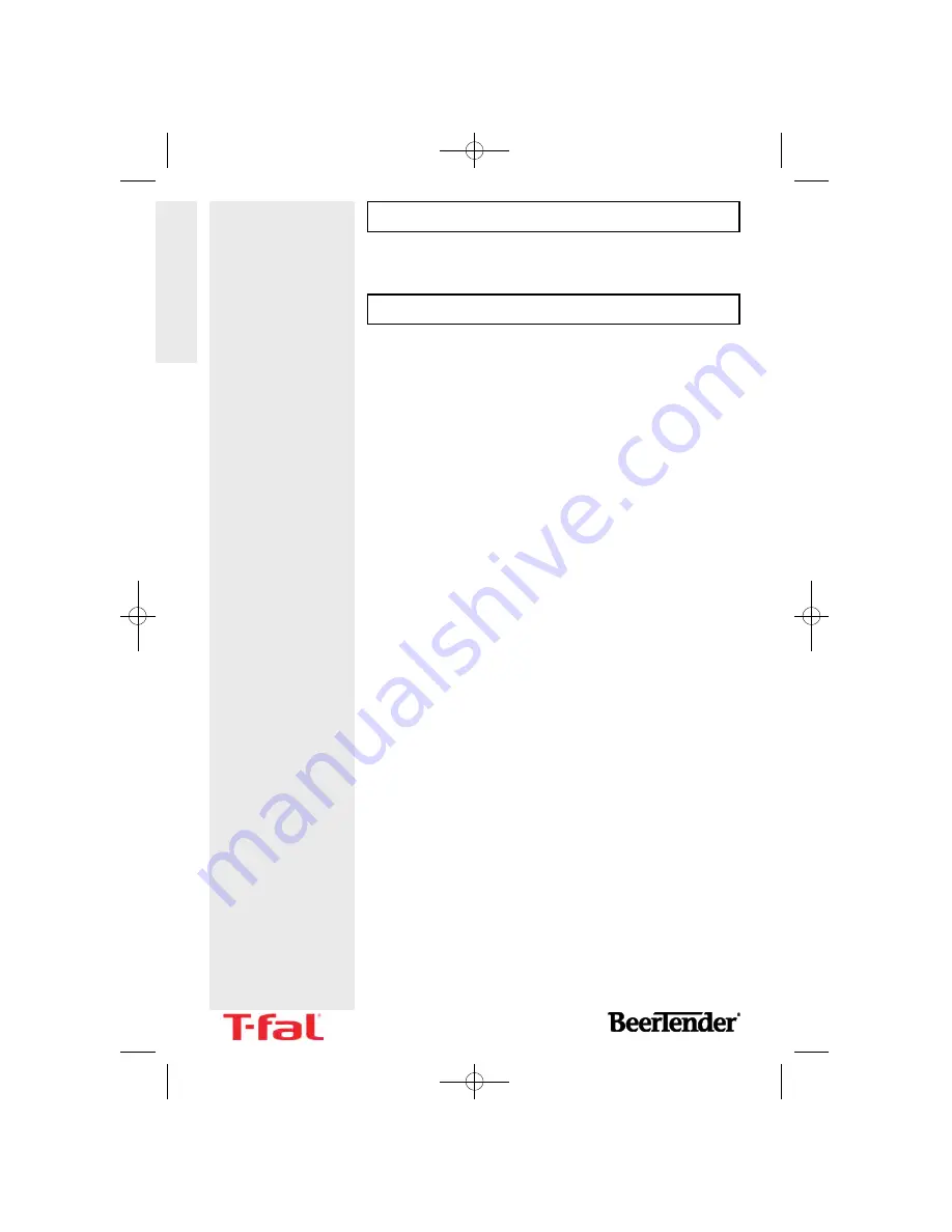 T-Fal BeerTender Скачать руководство пользователя страница 15