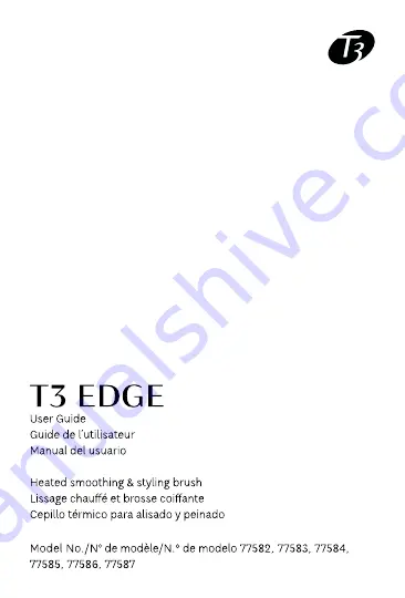 T3 EDGE User Manual Download Page 1