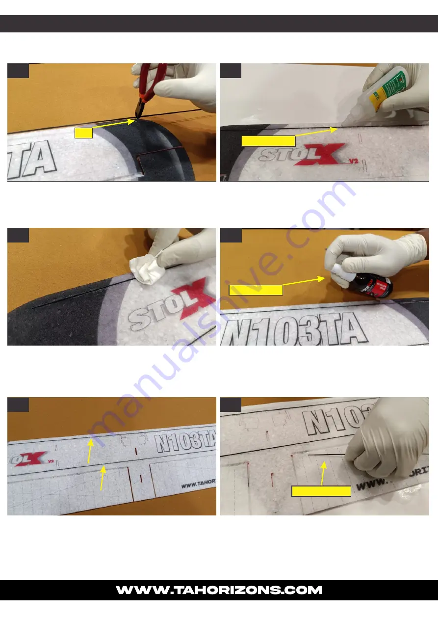 TA HORIZONS STOL X V2 Assembly & Instruction Manual Download Page 6