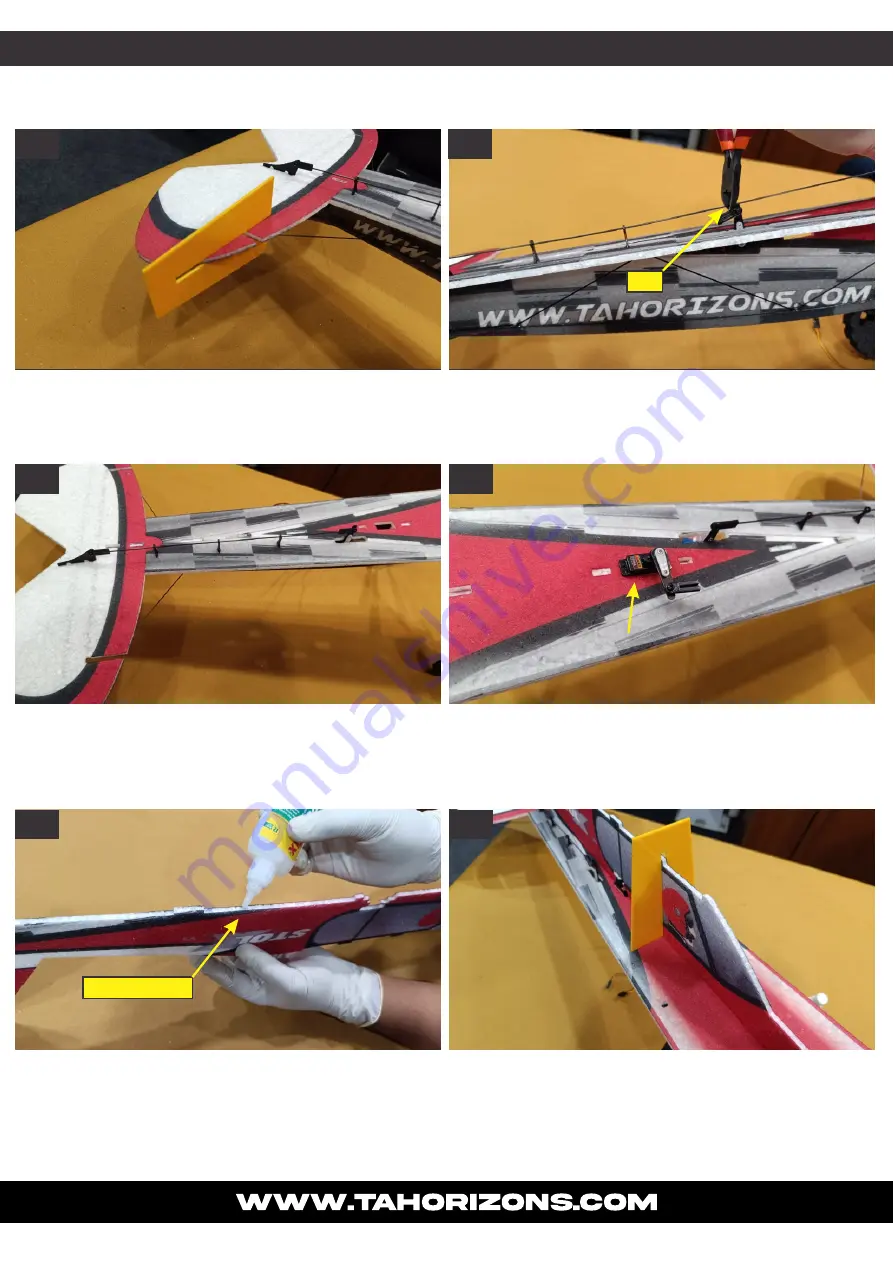 TA HORIZONS STOL X V2 Assembly & Instruction Manual Download Page 19