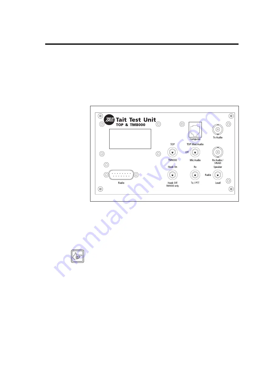 Tait TM8200 mobiles Скачать руководство пользователя страница 24