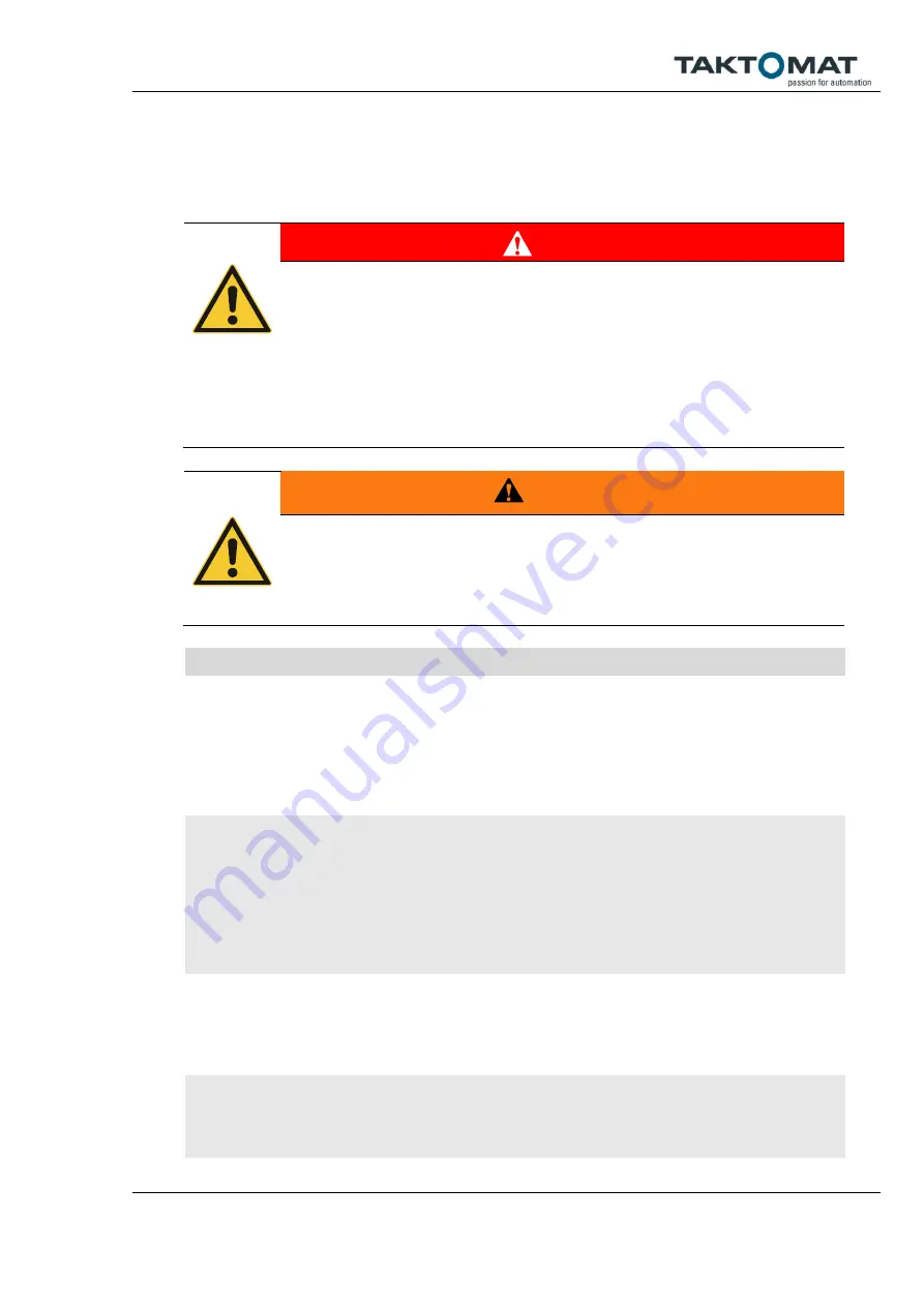 Taktomat RTX Series Original Operating Instructions Download Page 31