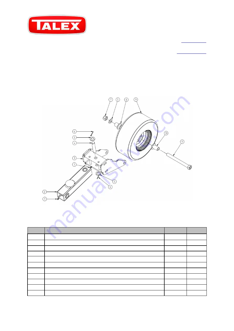 Talex BOCIAN 170 Original User Manual Download Page 17