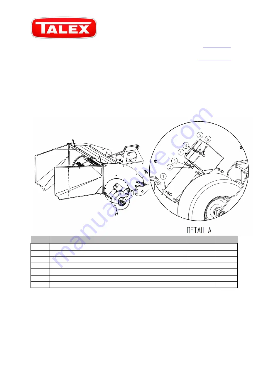 Talex BOCIAN 170 Original User Manual Download Page 27