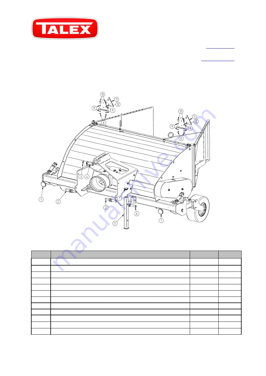 Talex BOCIAN 170 Original User Manual Download Page 28