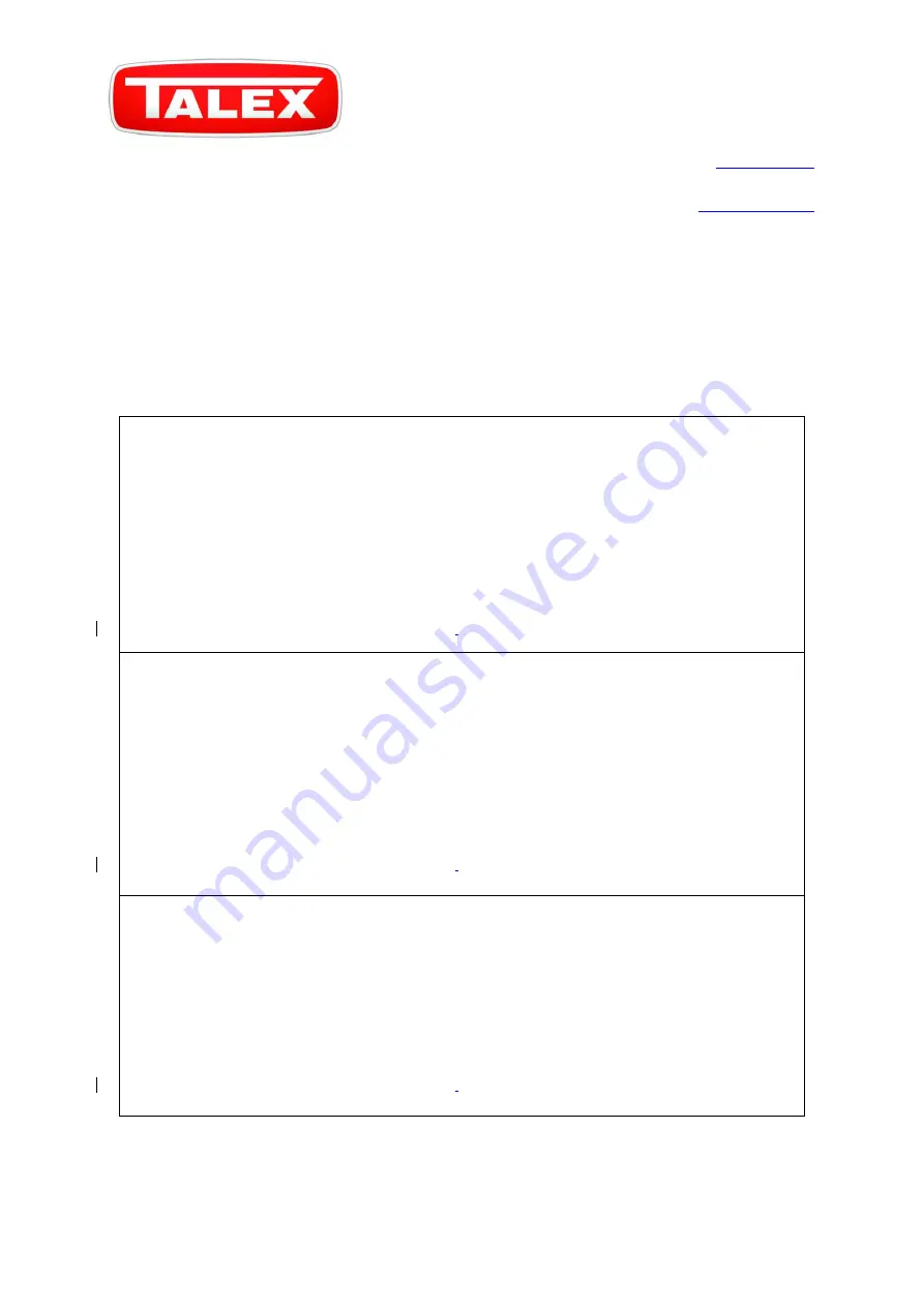 Talex BOCIAN 170 Original User Manual Download Page 30