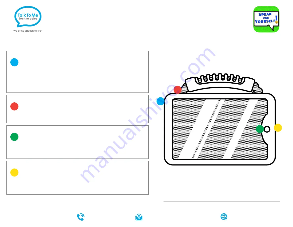 Talk To Me Technologies wego A Quick Start Manual Download Page 2