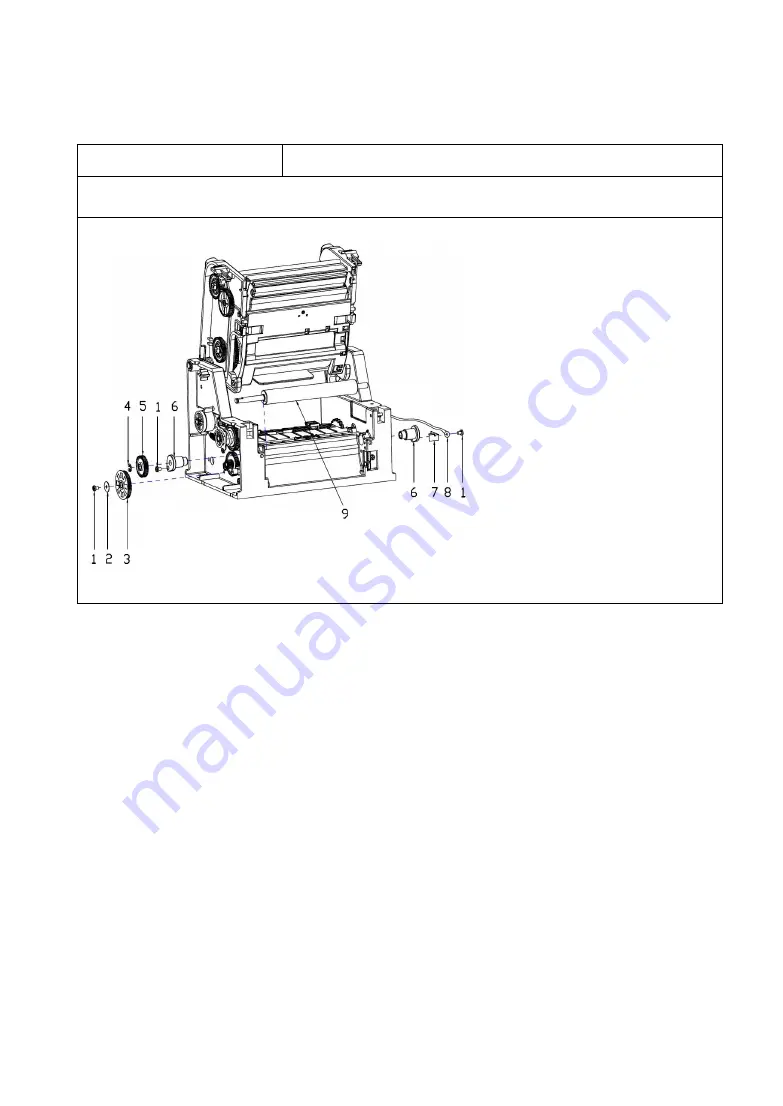 Tally Dascom DL-210 Maintenance Manual Download Page 32