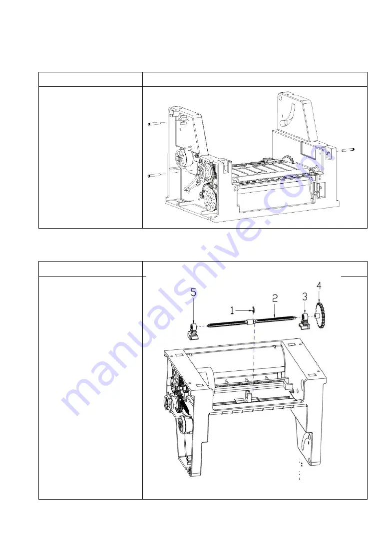 Tally Dascom DL-210 Maintenance Manual Download Page 35