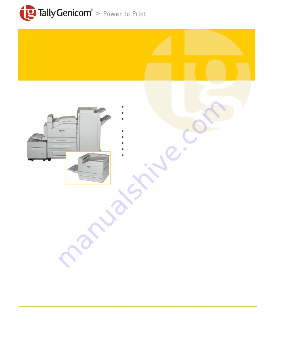 TallyGenicom 9050N - Скачать руководство пользователя страница 1