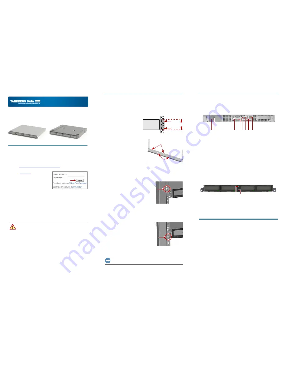 Tandberg Data RDX QuikStation 4 Скачать руководство пользователя страница 1