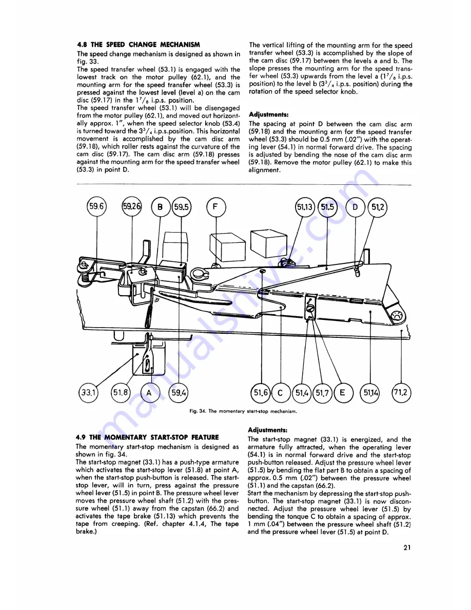 TANDBERG 64 series Service Manual Download Page 21