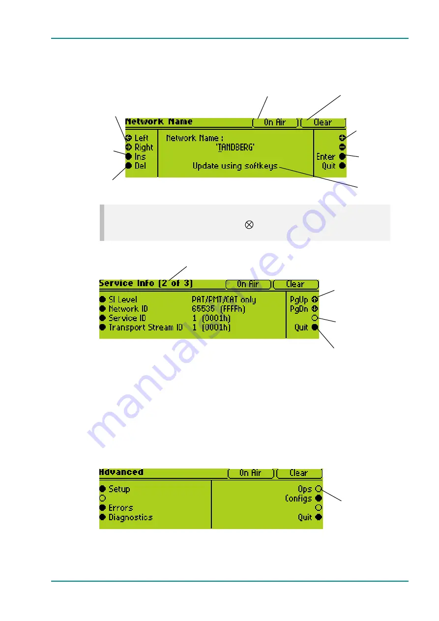 TANDBERG E5714 DSNG Voyager Reference Manual Download Page 93