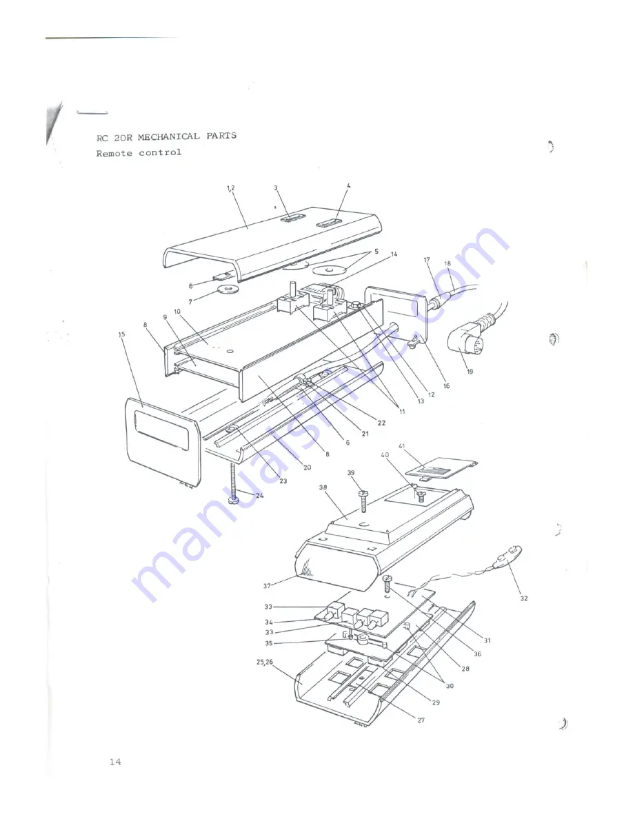 TANDBERG RC 20 Operating Instructions Manual Download Page 6