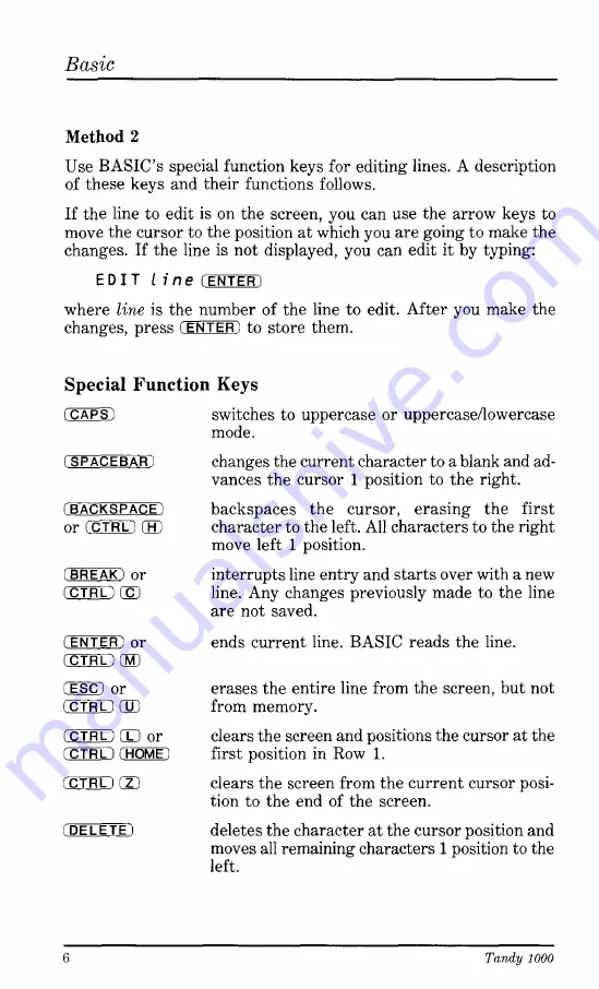 Tandy 1000 MS-DOS User Manual Download Page 257