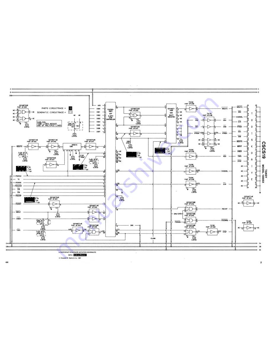 Tandy 1000SX Скачать руководство пользователя страница 16