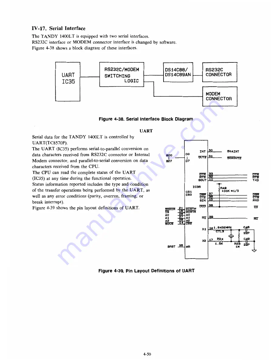 Tandy 1400LT Скачать руководство пользователя страница 87