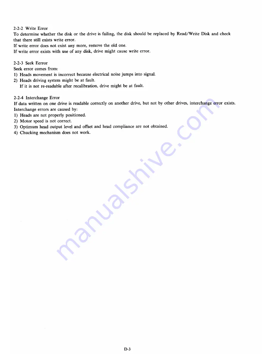 Tandy 1400LT Service Manual Download Page 248