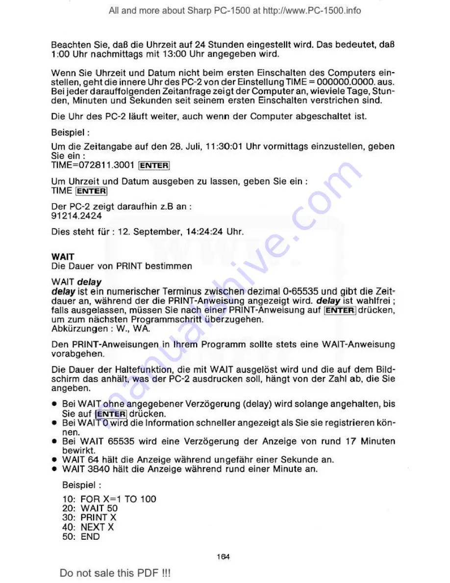 Tandy PC-2 Manual Download Page 172