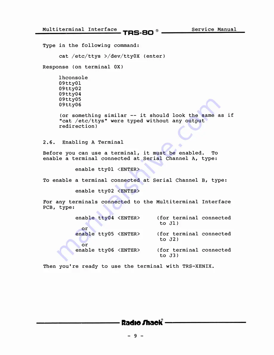 Tandy TRS-80 Model II Скачать руководство пользователя страница 13